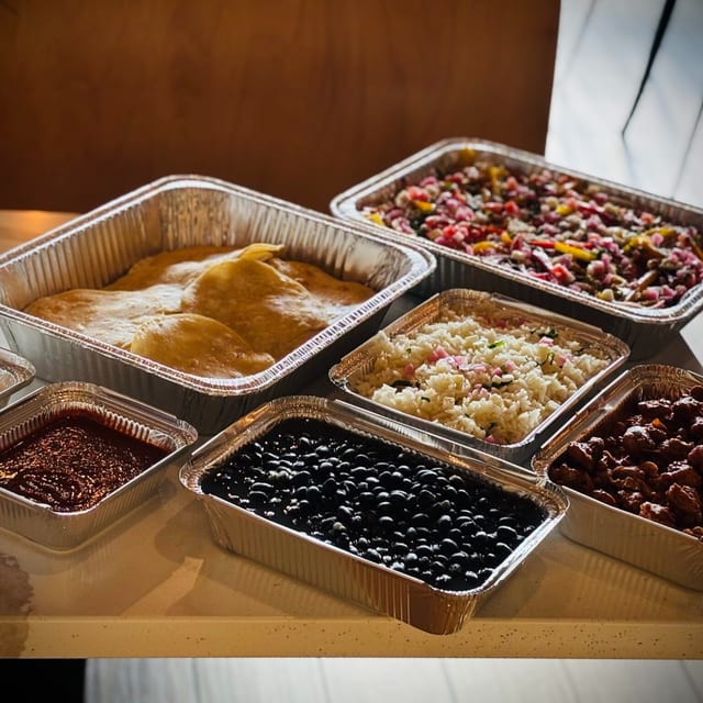 Chicken Fajita Bar.
