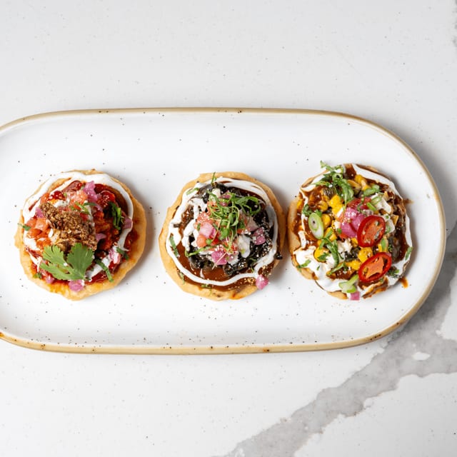 Carnitas Sopes.