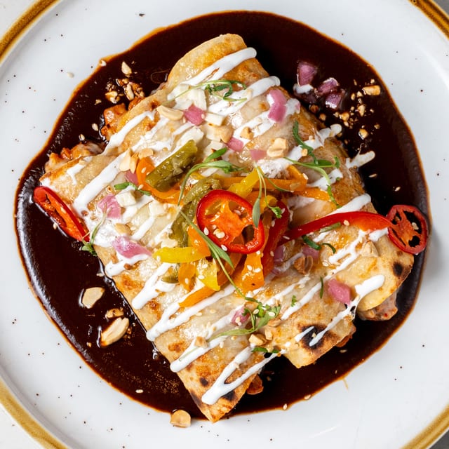Cheese Enchiladas.