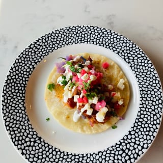 Harissa Pollo Taco