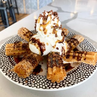 Churros Sundae