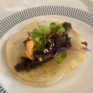 Korean Beef Bulgogi Taco